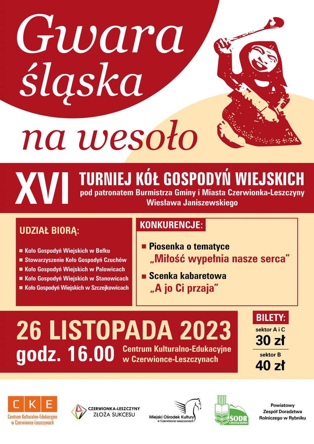 Gwara Śląska na wesoło - plakat